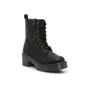 Mix No. 6 Rocklyn Combat Platform Boots Size 6 1/2 Medium.
